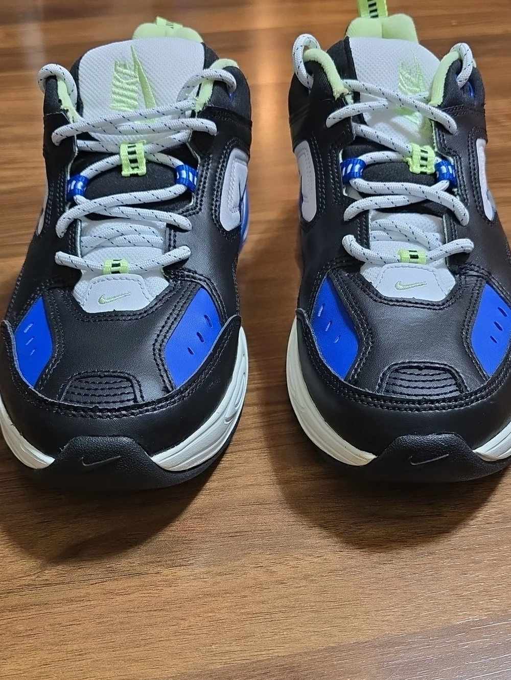 Nike M2K Tekno 'Black Royal Volt' (Style CI2969-002) Athletic Sneakers